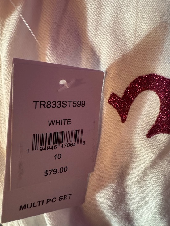 🔥 True Religion Girls 2-Piece Set – Tee + Jeans NWT Multiple Sizes Available 🔥 - Picture 2 of 8